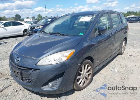 2012 Mazda Mazda5 Grand Touring из США, поврежденный, VIN JM1CW2DL7C0142359